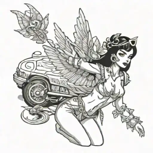 Nico Robin tattoo design idea