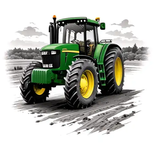 john deere tattoo design idea