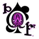 "Built for bbc" spades symbol with a Q in the center of it.  tattoo design idea