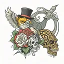 Josiah and gregory tattoo design idea