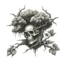 Poison Tree tattoo design idea