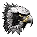 Harley Eagle tattoo design idea