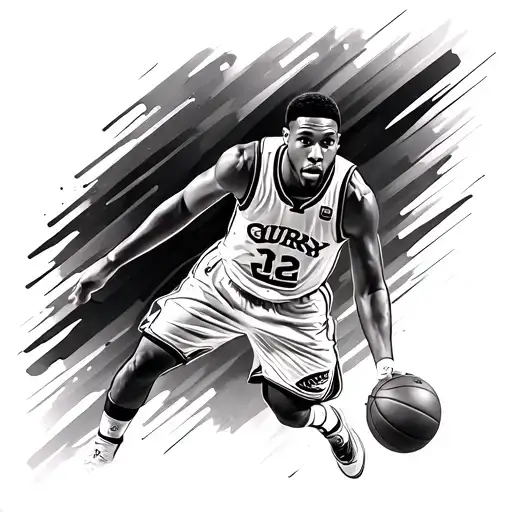 Steph Curry tattoo design idea