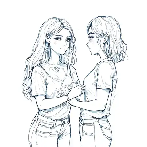 2 people pinky promising with a date at the bottom  tattoo design idea