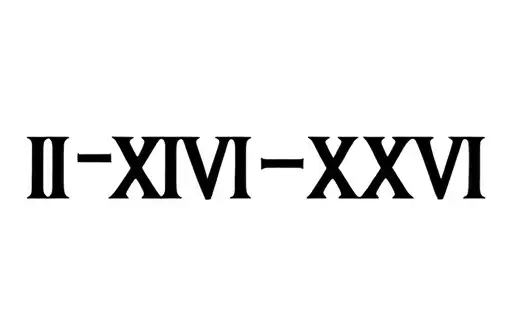 "II•XXIV•XXIV" tattoo design idea