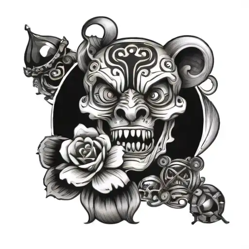 How Lucky Are We tattoo design idea