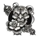 How Lucky Are We tattoo design idea