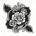 How Lucky Are We tattoo design idea