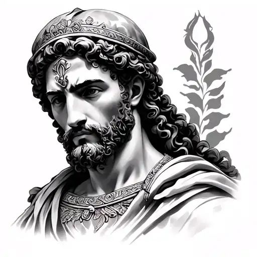 Roman's 8:18 tattoo design idea