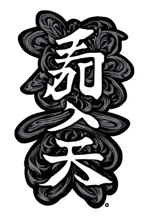 Japanese Katakana Friendship Symbol tattoo design idea