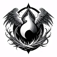 Air Element tattoo design idea