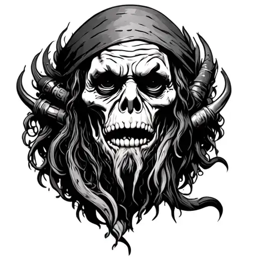 Davy Jones tattoo design idea