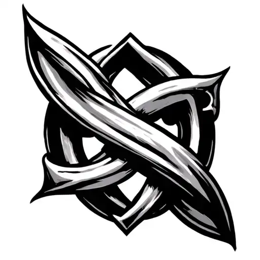 Witches Knot tattoo design idea