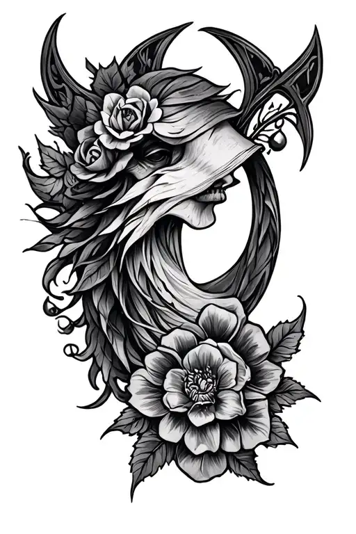 irish paganism inspired tattoo tattoo design idea