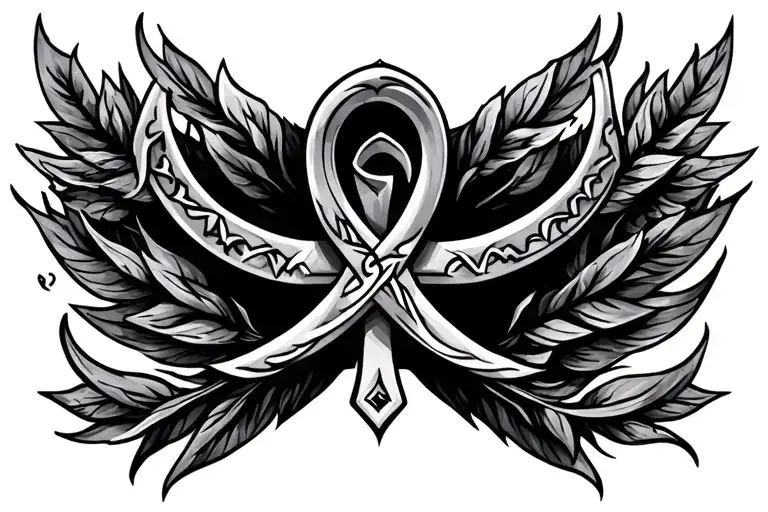 Ankh tattoo design idea