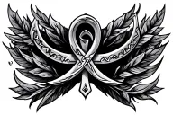 Ankh tattoo design idea