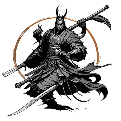 Ronin tattoo design idea