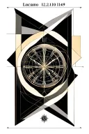 "Luciano 12.11.20 13:49" Date Clock Birth tattoo design idea