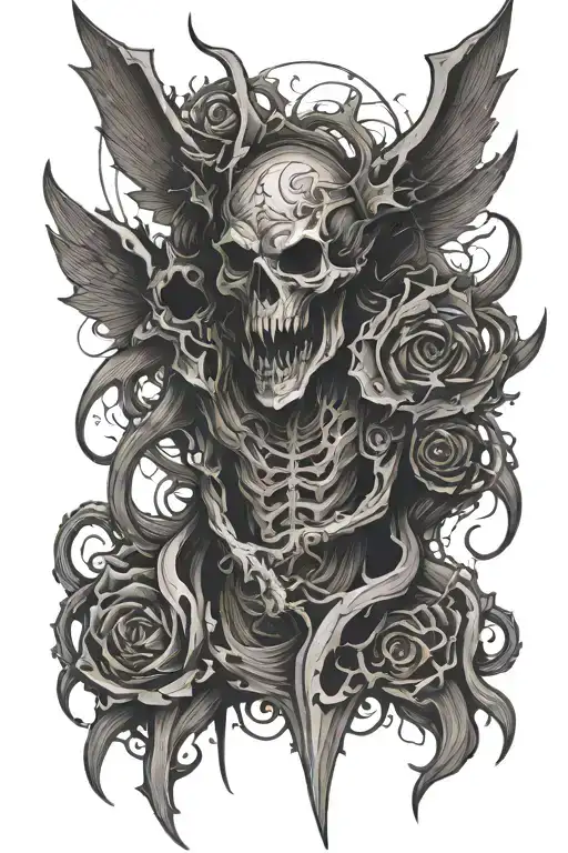 blasphemous tattoo design idea