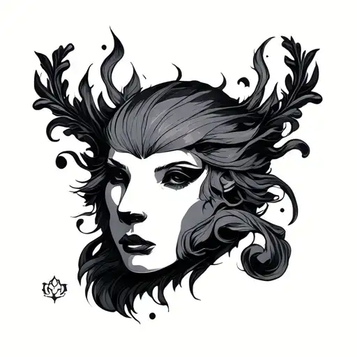 Bindrunes tattoo design idea