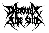"Demonax the Sin" in a demonic font tattoo design idea