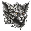 Coatlicue tattoo design idea