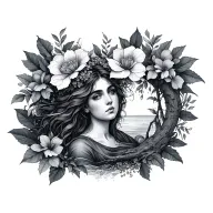 Mother Nature tattoo design idea