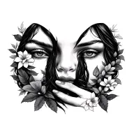 Mother Nature tattoo design idea