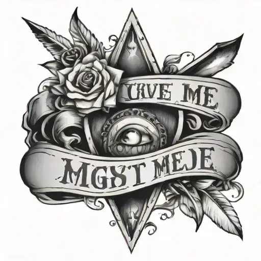 So someone with your eyes Might come in time To hold me like water Or Christ, hold me like a knife tattoo design idea