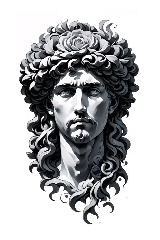 four stoic virtues tattoo design idea