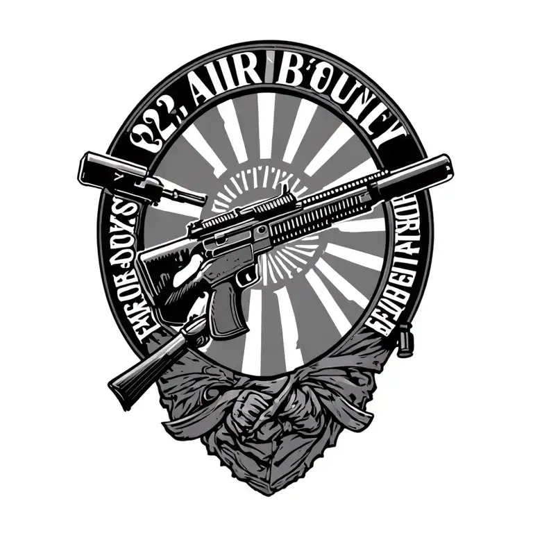 82nd airborne infantry tattoo design idea