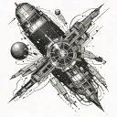 Interstellar tattoo design idea