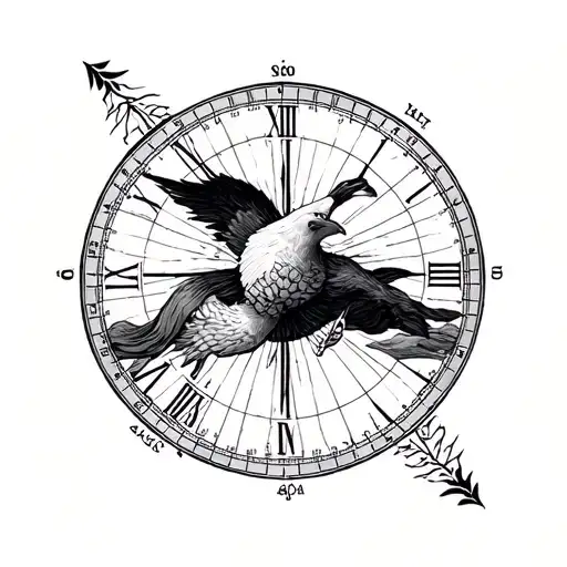 Longitude And Latitude tattoo design idea