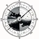 Longitude And Latitude tattoo design idea