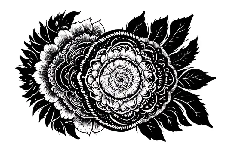 Karma dharma moksha tattoo design idea