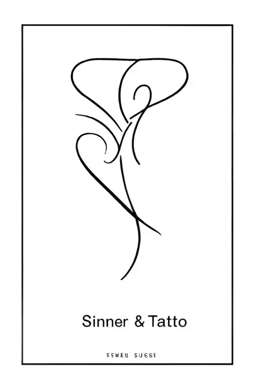 Sinner tattoo design idea