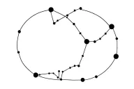 Capricorn constellation merged with Cancer constellation tattoo design idea