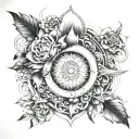 Equanimity tattoo design idea