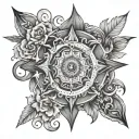 Equanimity tattoo design idea