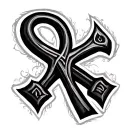 Ankh tattoo design idea