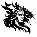 Karna tattoo design idea