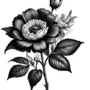 February May june birth flowers tattoo design idea