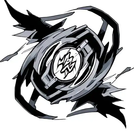 Beyblade tattoo design idea