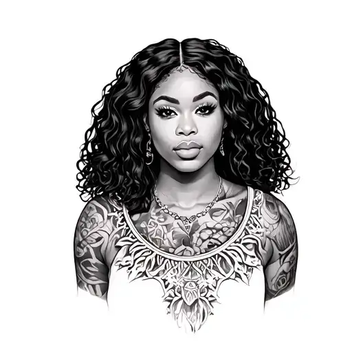 Sza tattoo design idea