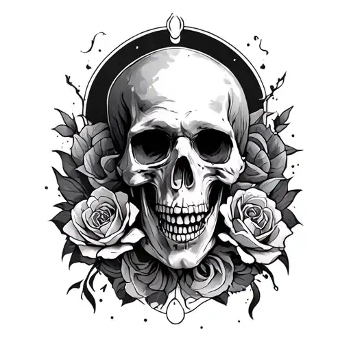 666 subtly incorporated tattoo design idea