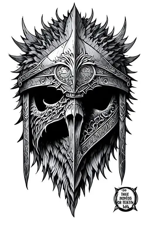 helm of awe fore arm tattoo design tattoo design idea