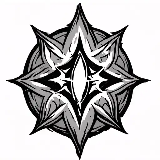 magic the gathering mana symbols tattoo design idea