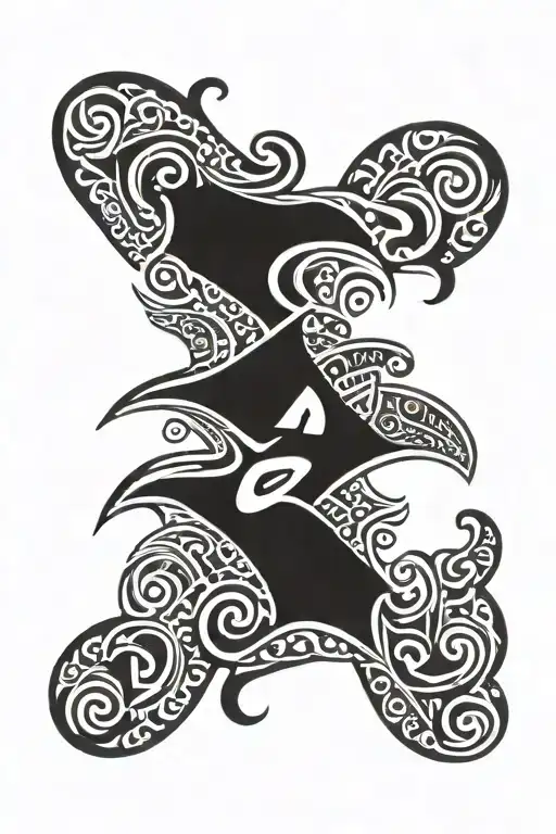 Mini Maui tattoo design idea