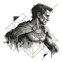 Julius Caesar tattoo design idea