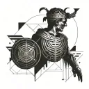 Julius Caesar tattoo design idea